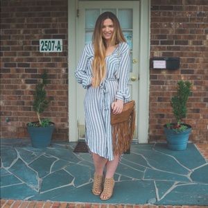Button Up Midi Dress
